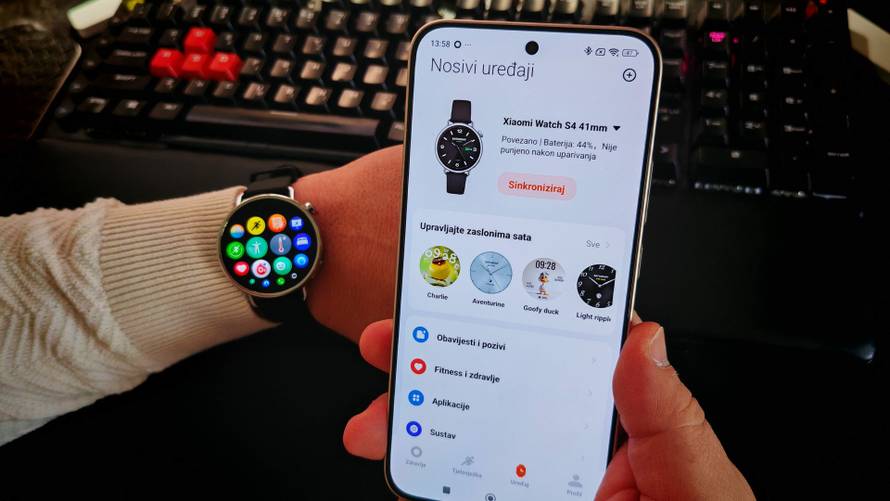 Test Xiaomi Watch S4 sata:  Elegatni suputnik kroz dan