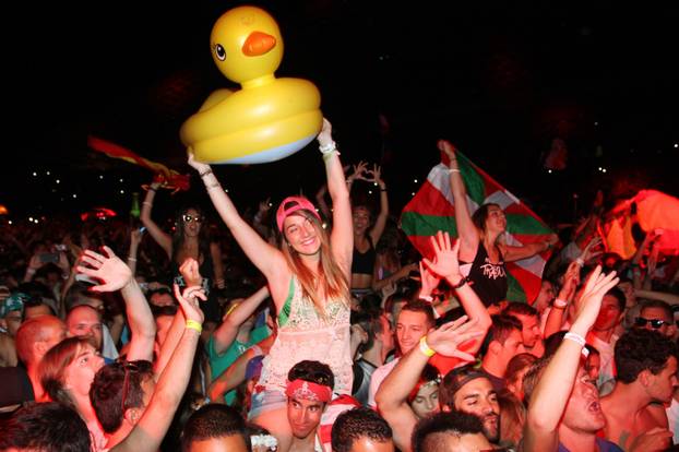 Split: Vesela lica partijanera drugog dana Ultra Europe Festivala