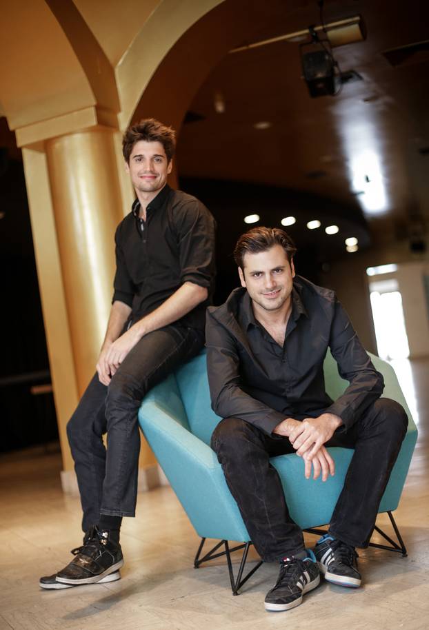 ARHIVA - 2015. Zagreb: Stjepan Hauser i Luka Šuli?, instrumentalni duo 2Cellos