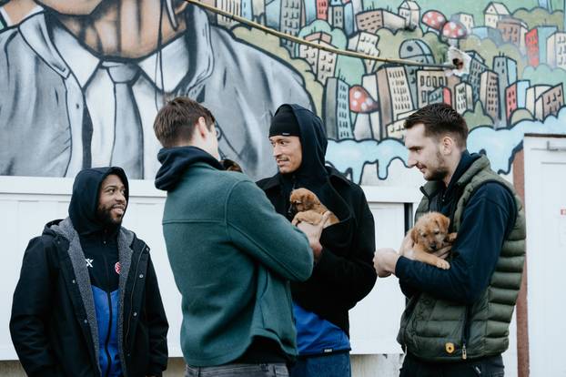 FOTO Igrači Cibone darovali su njuškice u Dumovcu i u vrijeme blagdana pokazali veliko srce