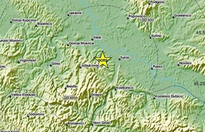 Potres od 3 Richtera probudio Siščane: 'Kuća nam se zdrmala'