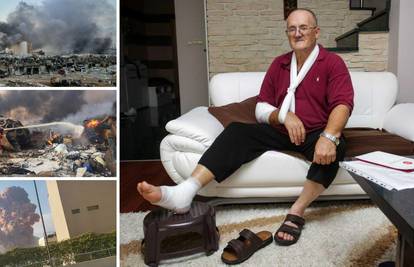Hrvatski pomorac preživio je užas u Bejrutu: 'Eksplozija je udarila, a ja sam letio zrakom'