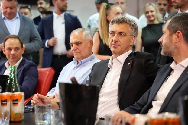 Split: Predsjednik Vlade Andrej Plenković na otvorenju Europskog prvenstva u ragbiju 7