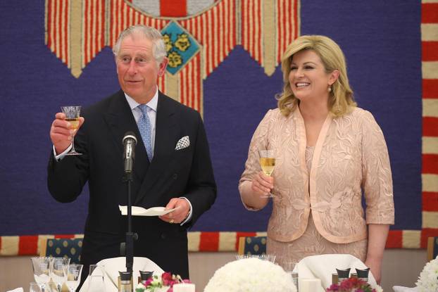 ARHIVA 2016. Zagreb: Sve?ana ve?era u ?ast dolaska  Charlesa i Camille