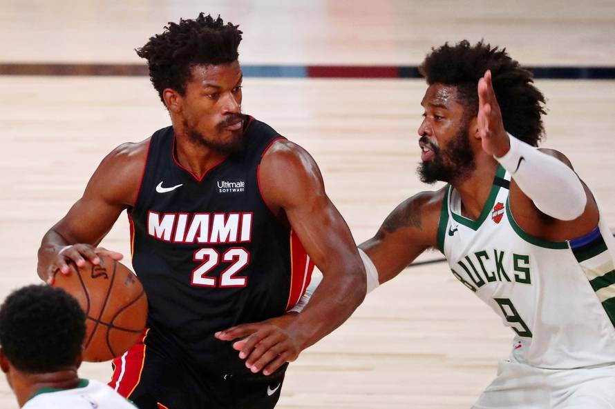 NBA: Playoffs-Milwaukee Bucks at Miami Heat