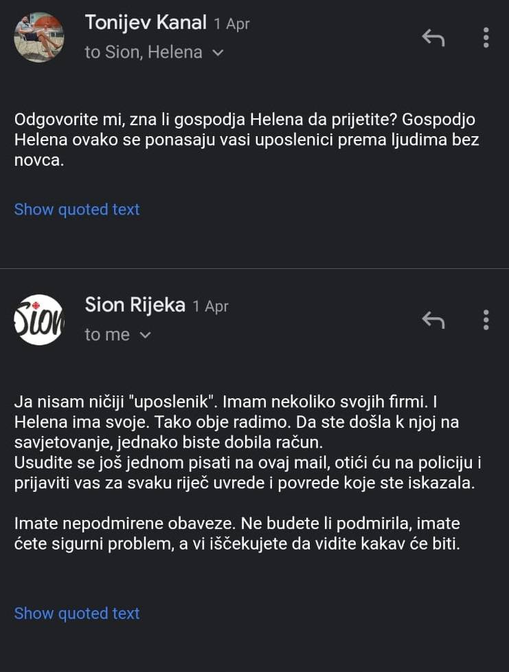 "Htjele su mi uvaliti izbjeljivač kao lijek za dijete i prijetile ako ne platim dobrovoljni prilog"