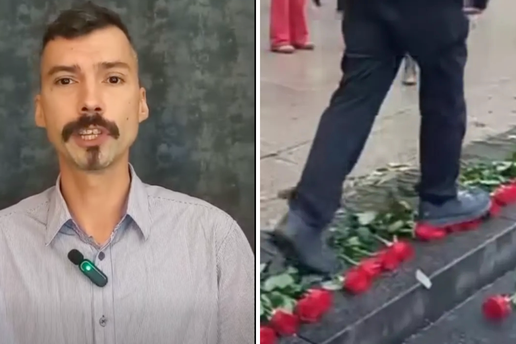 Klečavac i gazitelj ruža oglasio se o sramotnom činu na Trgu: Pogledajte što je sve nadrobio