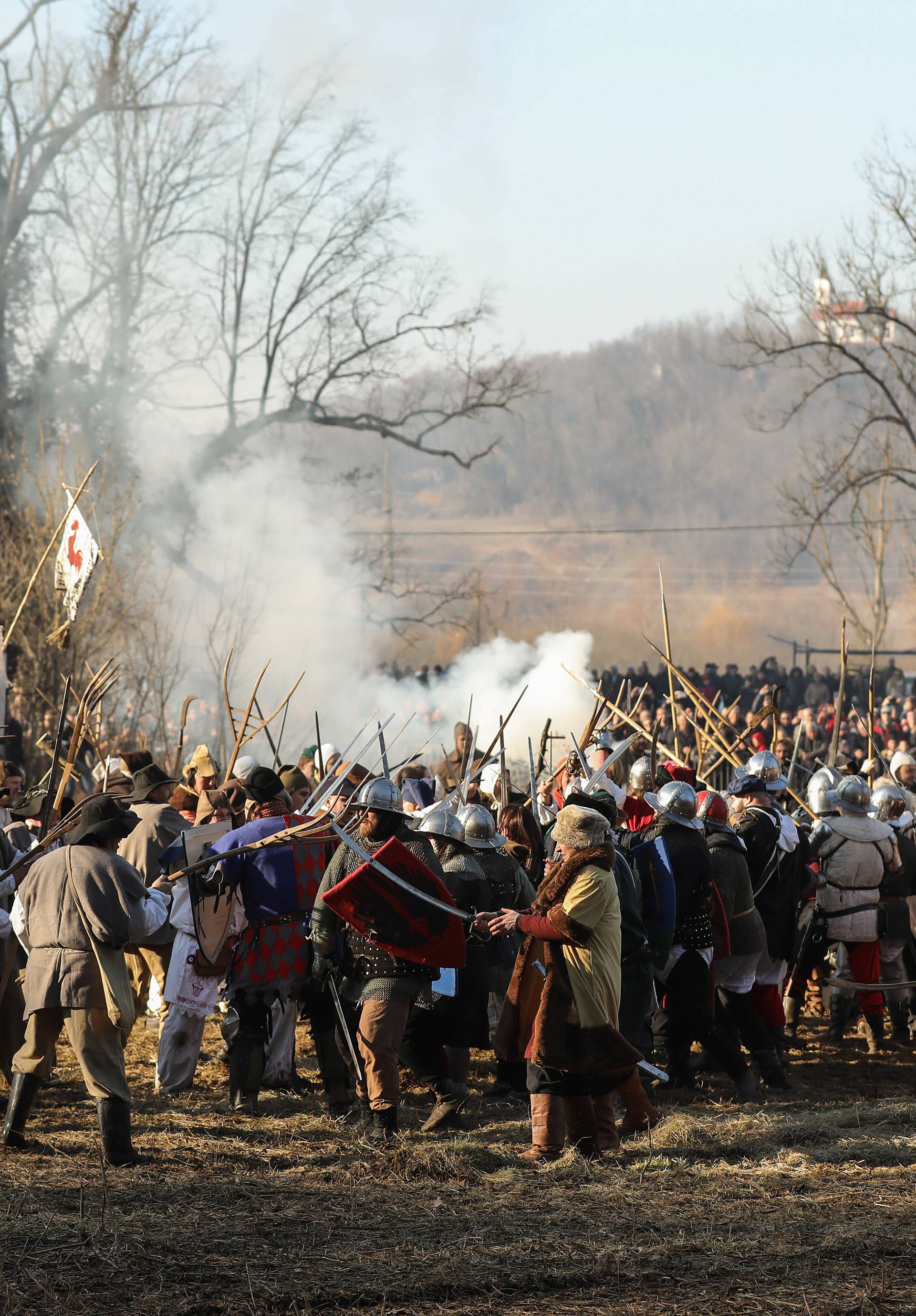 Donja Stubica: Uprizorenje zavrÅ¡ne bitke na stubiÄkom polju koja se odigrala 1573. godine