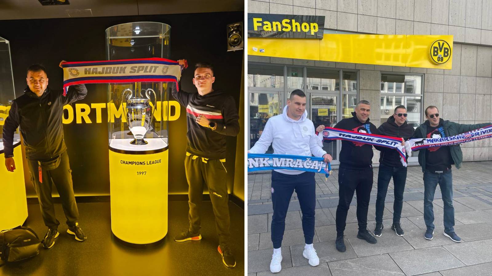 24sata u Dortmundu uoči meča generacije Hajdukovih juniora. Navijači: Ne prodajte nam dicu!