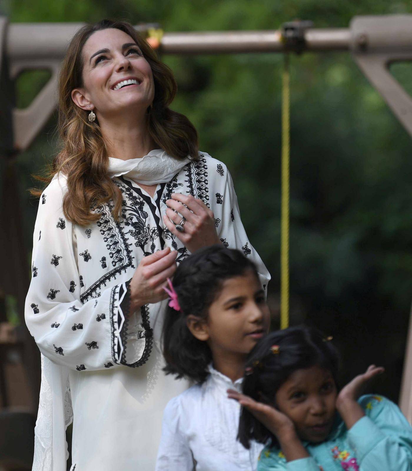 Britain's Prince William and Catherine, Duchess of Cambridge, visit Pakistan