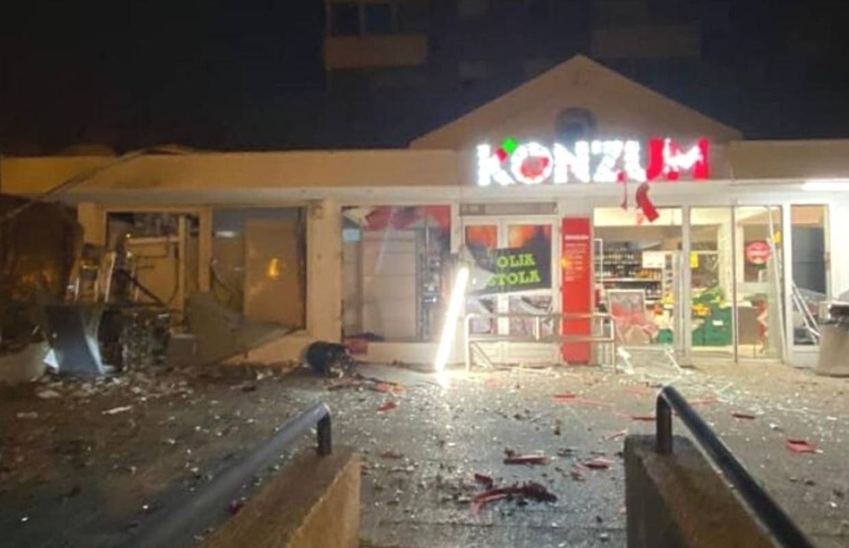 'Što je to grunulo?!' Zagrepčane uplašila eksplozija, izašli su na ulice. Lopovi raznijeli bankomat
