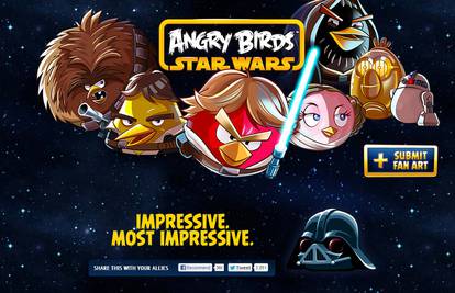 Pogledajte prvu najavu za spoj Angry Birdsa i Ratova zvijezda