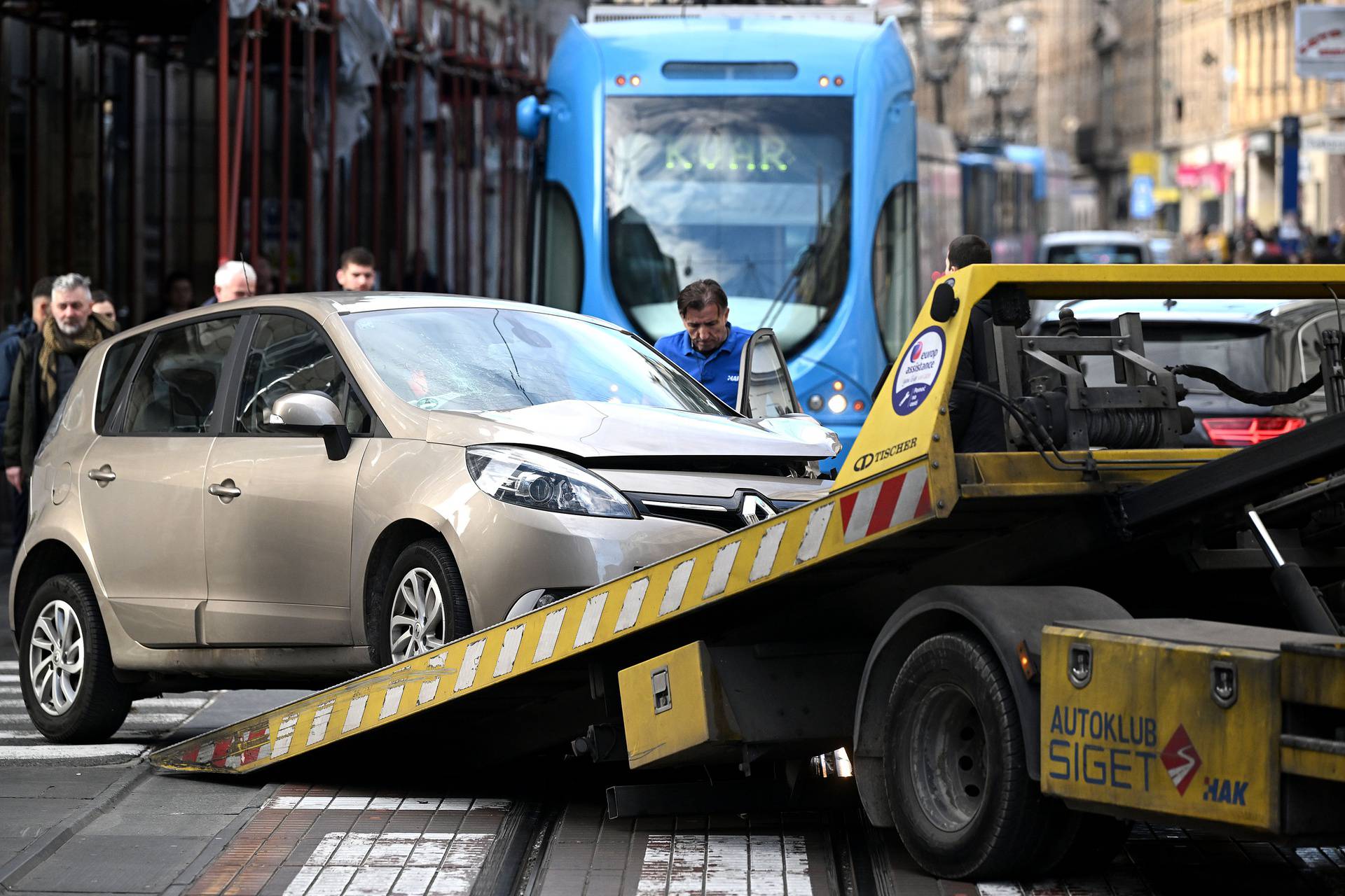 Zagreb: Prometna nesreća uzrokovala kratkotrajni zastoj tramvaja 