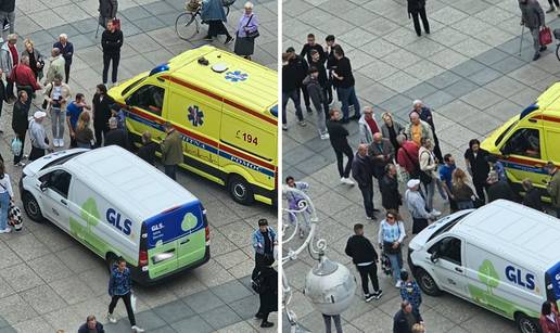 VIDEO Kombi udario dijete na Trgu bana Jelačića: 'Najstrašniji prizor kojeg sam ikad vidio...'