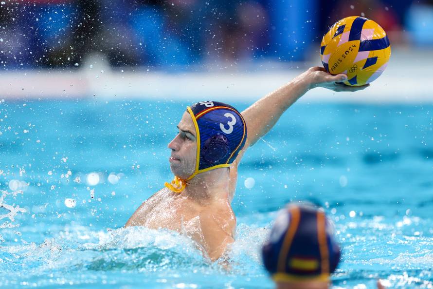 Susret Hrvatske i Španjolske u četvrtfinalu Olimpijskih igara u Parizu