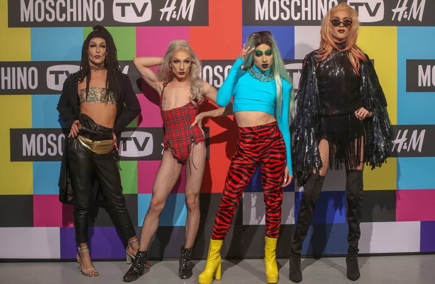 Zagreb: Ekskluzivni pre- shopping kolekcije H&MxMoschinoTV privukao mnoga poznata lica