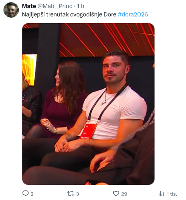 FOTO Pljušte reakcije: Evo što su na mrežama pisali tijekom Dore