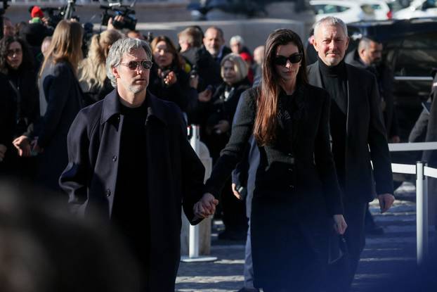 Funeral ceremony of fashion designer Valentino Garavani, in Rome
