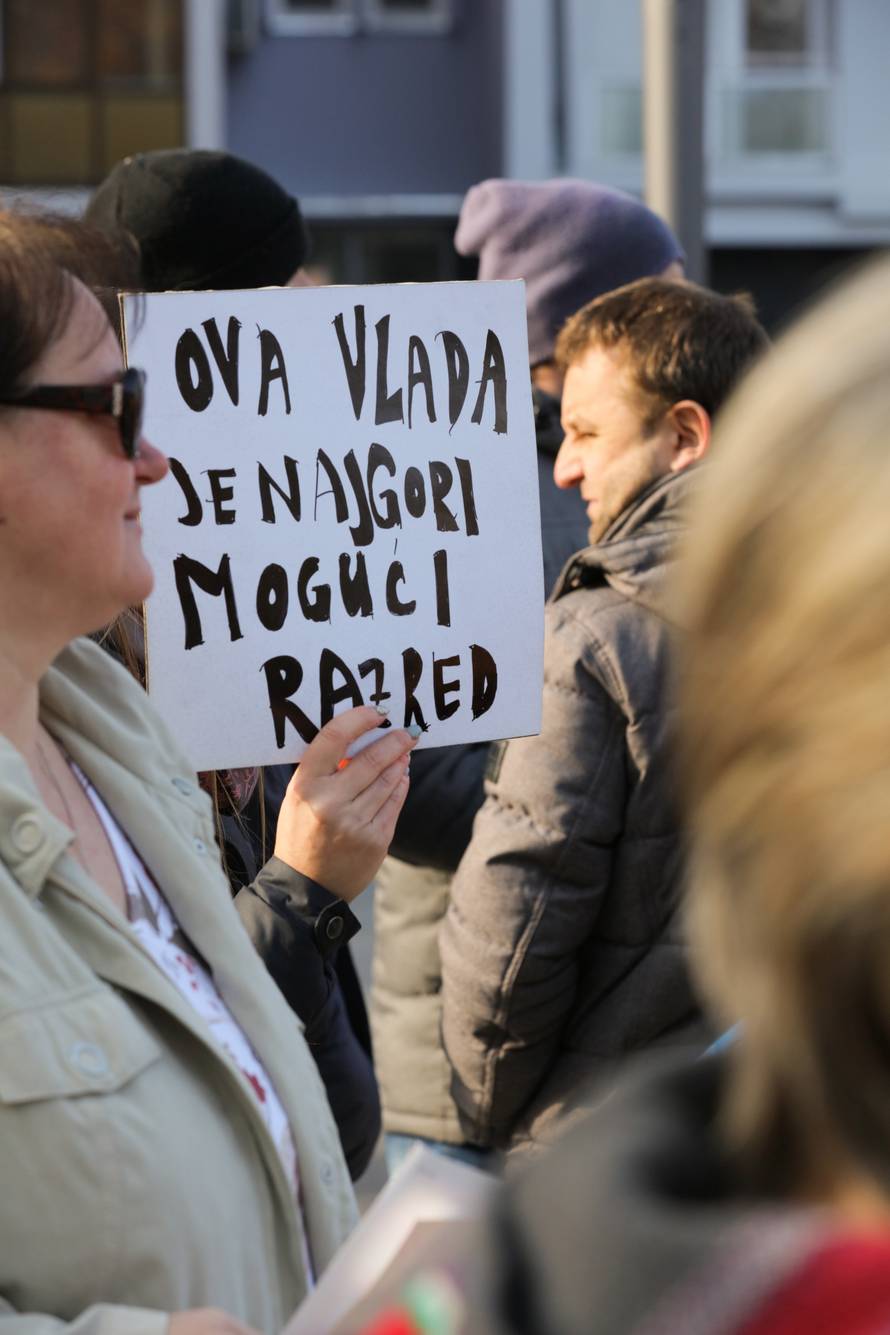 'Vlada je najgori razred' i ostali genijalni transparenti učitelja