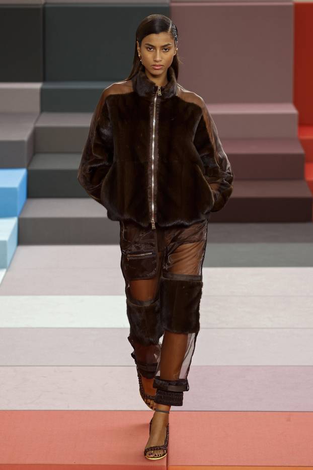 FENDI Spring-Summer 2026 runway during Milan Fashion Week on September 2025 - Milan, Italy, 24/09/2025