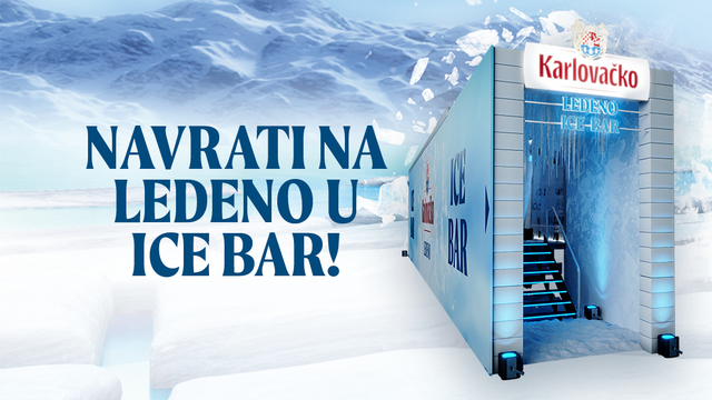Posjeti Karlovačko Ice bar i ledeno se dobro zabavi!