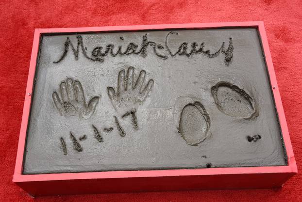 Mariah Carey Hand and Footprints Ceremony - Los Angeles