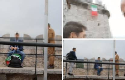 Nova provokacija: Na Trsatsku gradinu objesili zastavu Italije