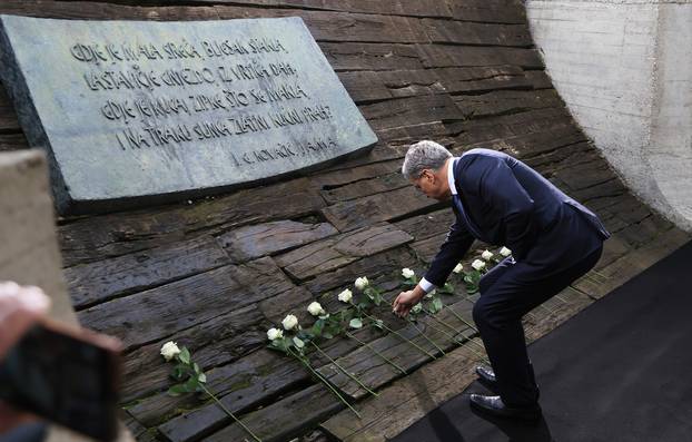 Komemoracija "Sjećanje za budućnost" u Spomen-području Jasenovac