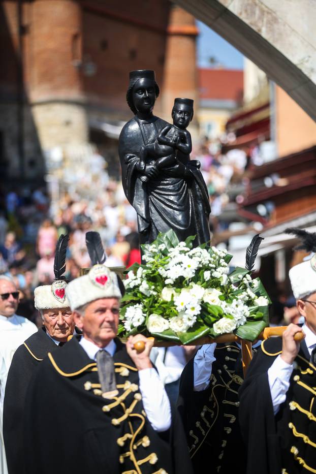 Brojni vjernici na blagdan Velike Gospe došli u Nacionalno svetište Majke Božje Bistričke