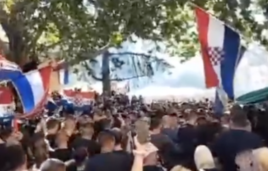 Završio je veliki koncert Marka Perkovića Thompsona u Sinju