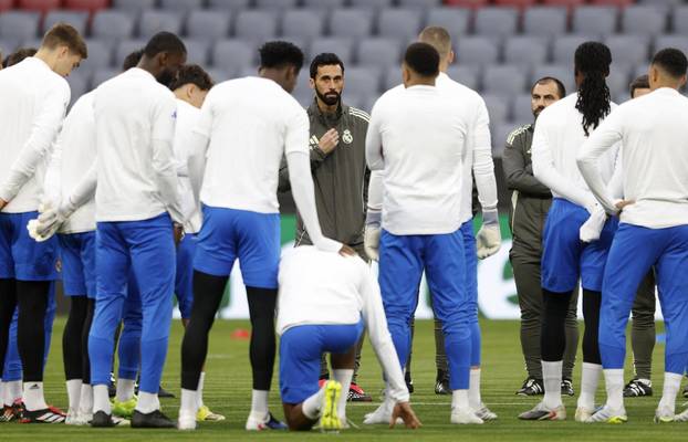 UEFA Champions League - Real Madrid Training