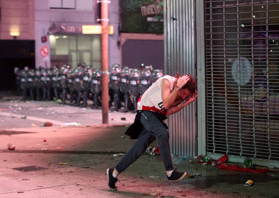 Copa Libertadores Final - River Plate fans celebrate the Copa Libertadores title