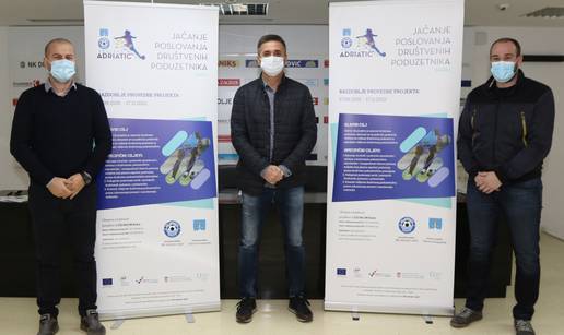 Za projekt edukacije NK Adriatic  povla&ccaron;i milijun kuna iz EU fonda