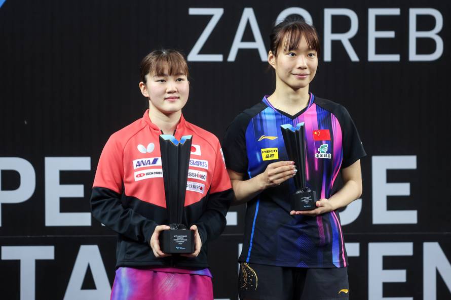 WTT Contender Zagreb 2025., finale žene, Shi Xunyao, Kina - Satsuki Odo, Japan