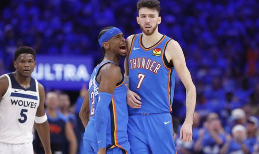 Thunder rutinski došao do 2-0 u seriji. Gilgeous-Alexander vodio momčad i pokazao zašto je MVP