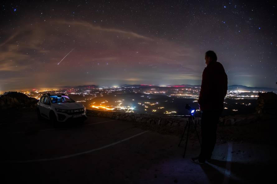 Aurora Borealis promatrana s vrha Biokova Sv. Jure 