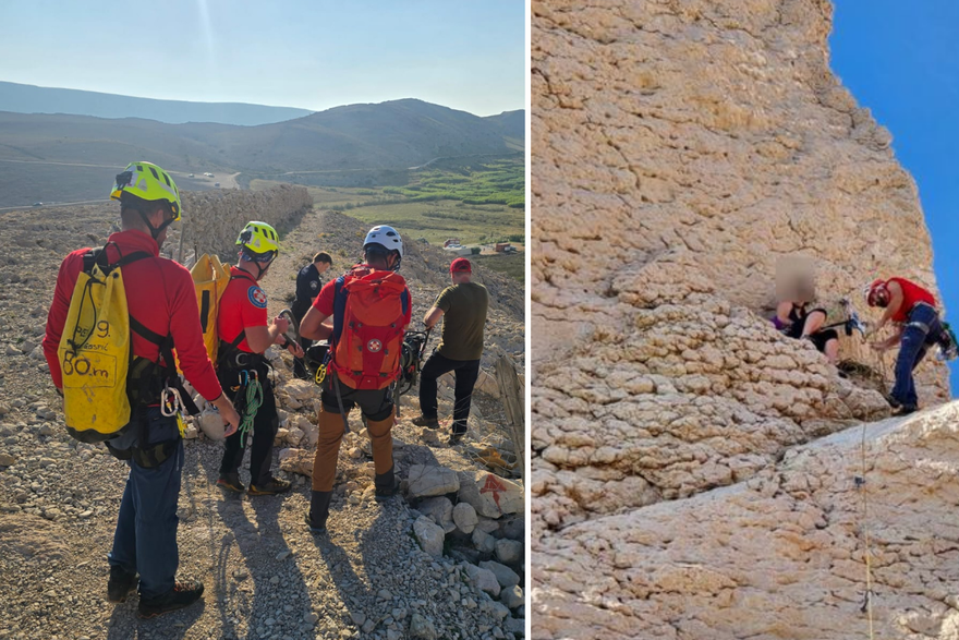 Otok Pag: Jedna osoba poginula pri padu sa stijene