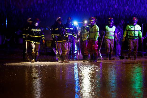 Aftermath of floods in Spain