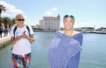 Maratonka - humanitarka Dina Levačić plivala za Udrugu Perle