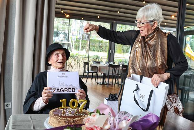 24SATA Proslava 107. ro?endana Ivke Br?i?, najstarije Zagrep?anke
