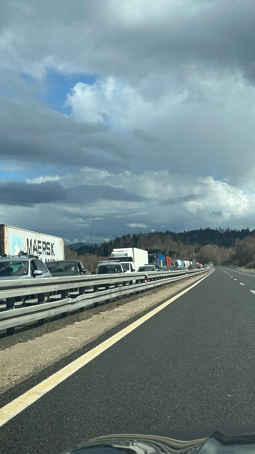 Lančani sudar na autocesti A6 kod Rijeke: Stvorile se gužve