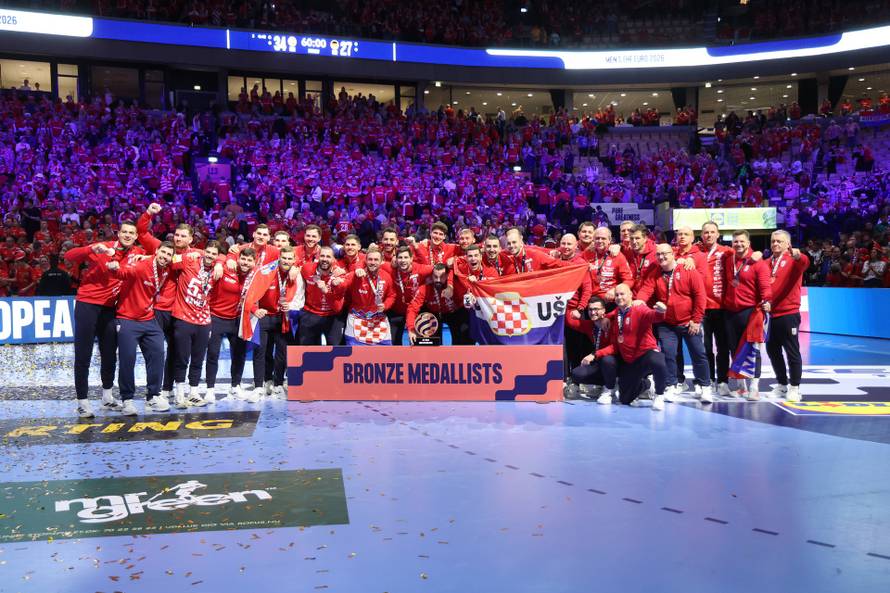 Dodjela medalja hrvatskoj rukometnoj reprezentaciji