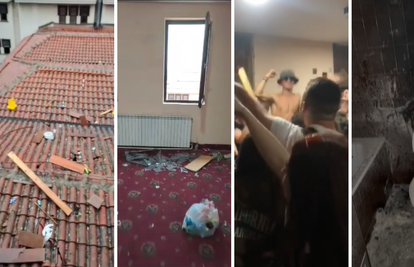 Nevjerojatna snimka! Studenti demolirali hotel, menadžer: 'Ovi iz Zagreba su bili agresivni'