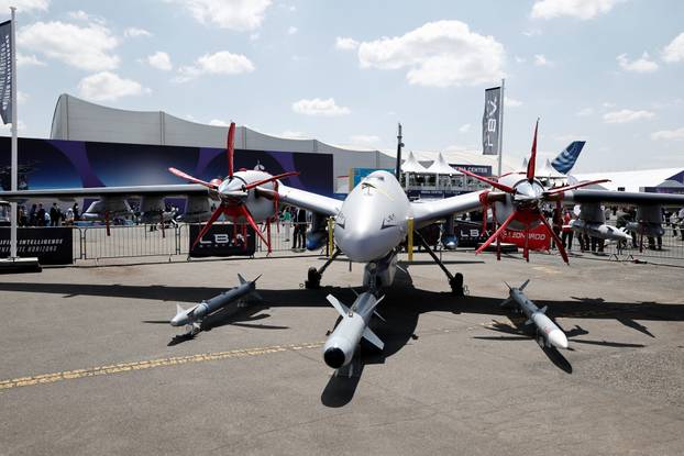 55th Paris Air Show at Le Bourget Airport near Paris