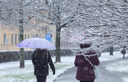 Na Jadranu sunce, u Slavoniji i Baranji može pasti slabi snijeg