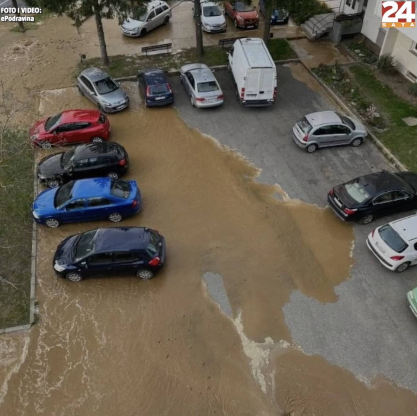 VIDEO Pukla cijev u Koprivnici: Kvartom se širio smrad fekalija