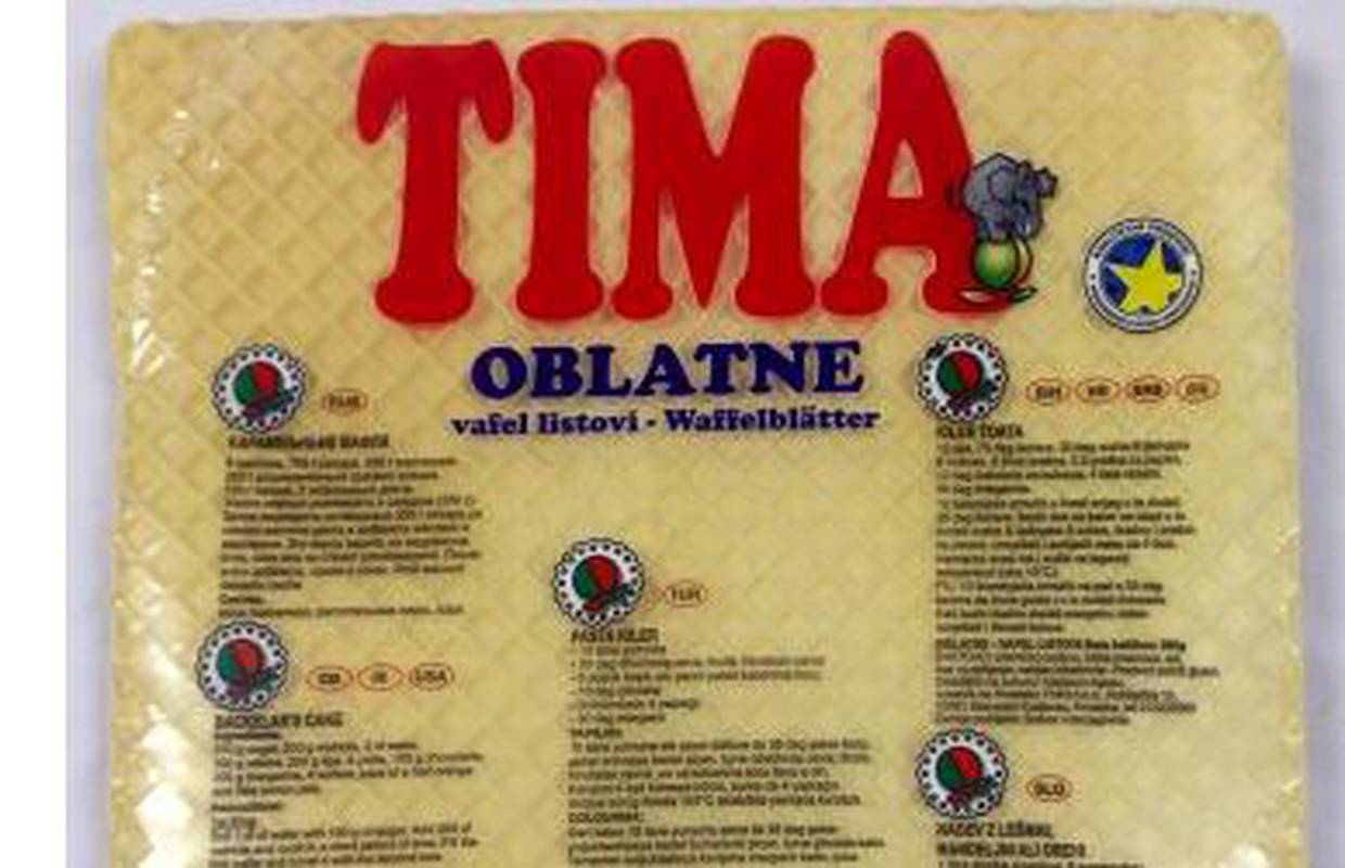 Zbog veće količina soje: TIMA oblatne se povlače iz prodaje
