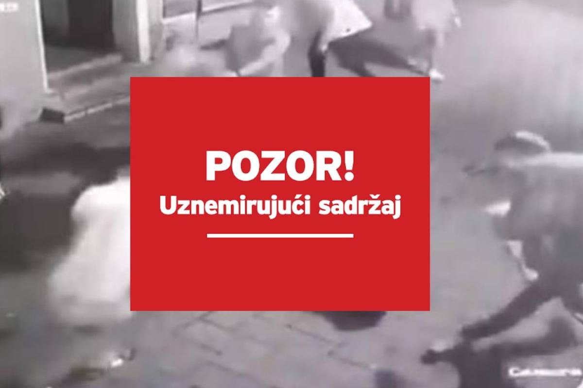 UZNEMIRUJUĆE Strašna snimka tučnjave iz Srbije: Udarali su ga na podu i skakali mu po glavi