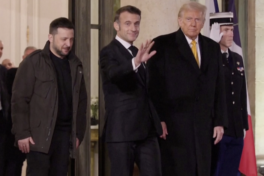 Trump i Zelenski u Francuskoj