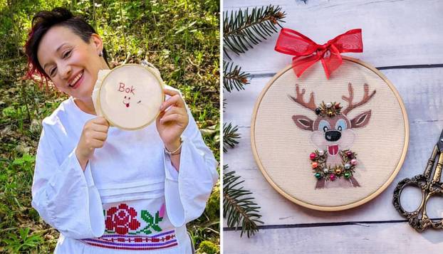 FOTO Samantini vezovi su hit: Ljudi ih naručuju za vjenčanja, bebu i prvi Božić u braku...